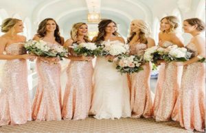 Jazz it Up! A Simple and Easy Guide on How to Flaunt Gold Sequin Bridesmaid Dresses