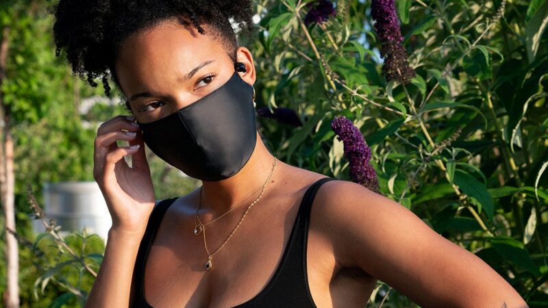 Womens Fitness Athleisure And Sustainable Silk Mask Are Necessary For Your Closet