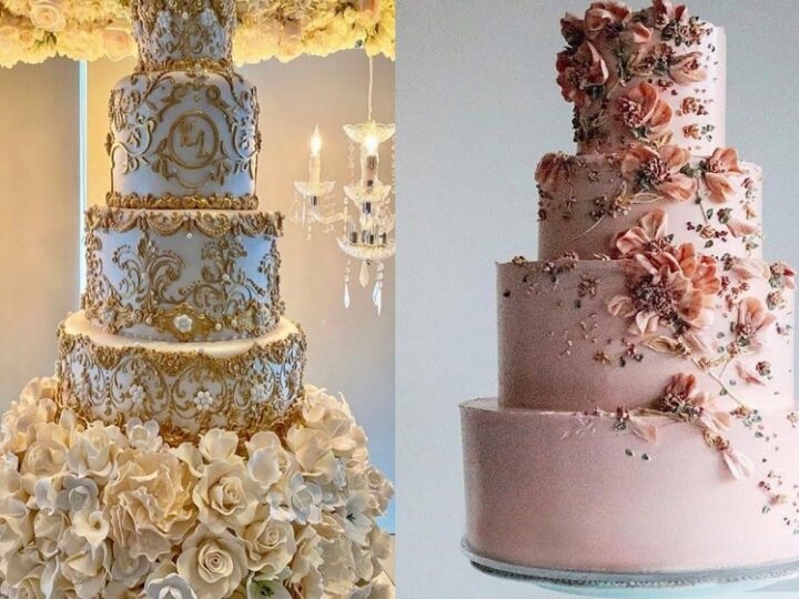 The Timeless Allure of Rose Gold Wedding Cakes