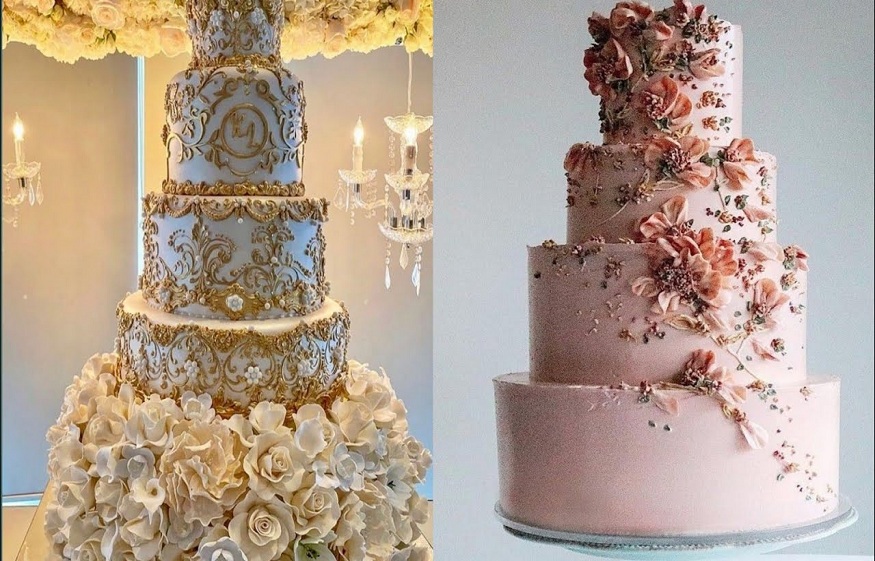The Timeless Allure of Rose Gold Wedding Cakes